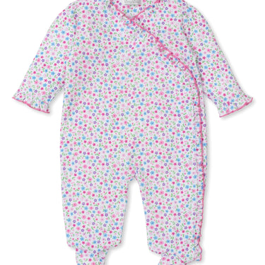 Kissy Kissy - Flamingo Flower Fiesta Floral Footie