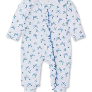 Kissy Kissy - footie with Zipper - Blooming Bows