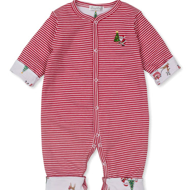 Kissy Kissy - Santas Sleigh Reversible Playsuit