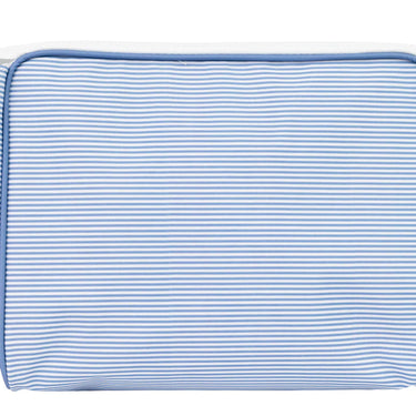 Apple Of My Isla - The Nap Mat - Navy Mini Stripe