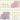 Picking Daisies - Gingham Scalloped Set PURPLE custom embroidery