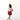 Posh Peanut - Tiered Ruffled Skirt - Burgundy Rose