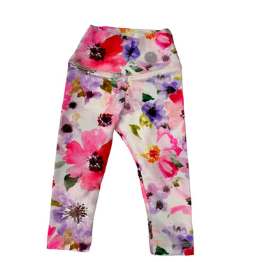 Yoga Baby - The Pink Splash Collection - Pink Splash High Waist Leggings
