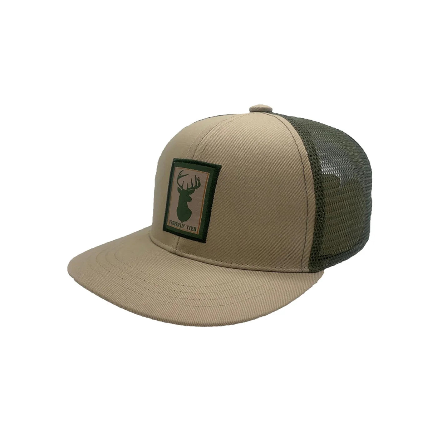 Properly Tied - Boys Trucker Hat - Deer Mount