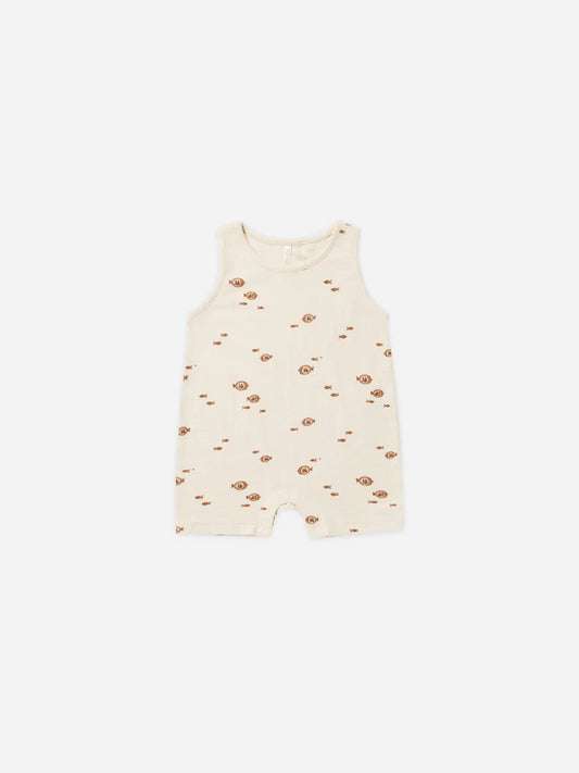 Rylee & Cru - Sleeveless One-Piece - Fish