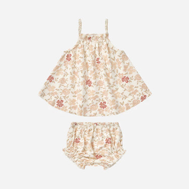 Rylee & Cru - Swing Top + Bloomer Set - Pink Floral
