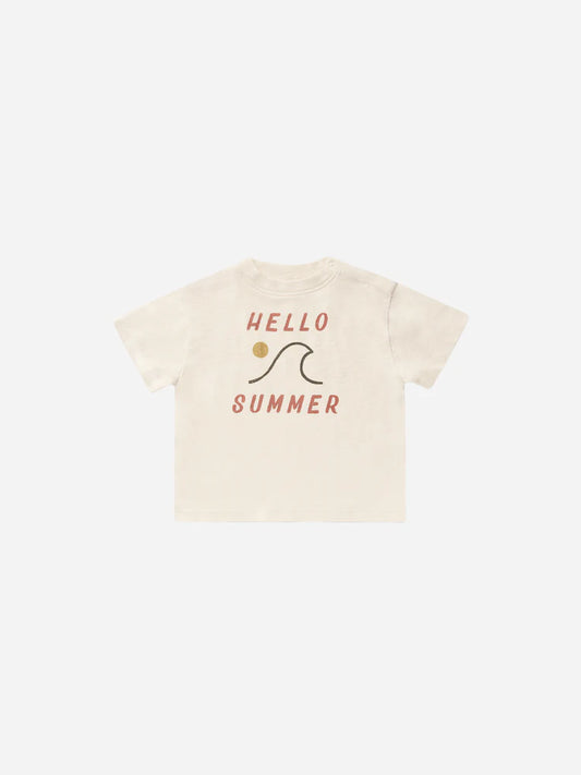 Rylee & Cru - Relaxed Tee - Hello Summer