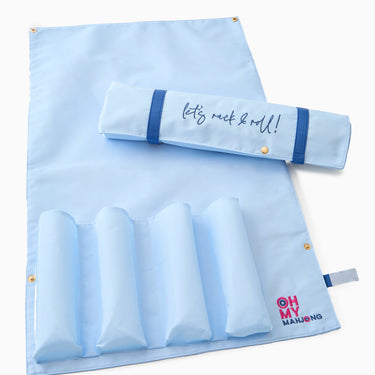Oh My Mahjong - Light Blue Let's Rack & Roll Rack Bag