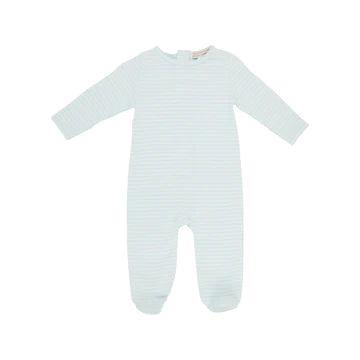 The Beaufort Bonnet Co. - Rock Me Romper - Pima - Sea Island Seafood Stripe