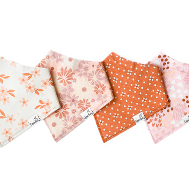 Copper Pearl - Baby Bandana Bib (4-Pack) - Rue