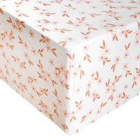 Copper Pearl - Fitted Crib Sheet - Rue