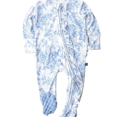 Lev Baby - Sarah Ruffled Zippered Footie