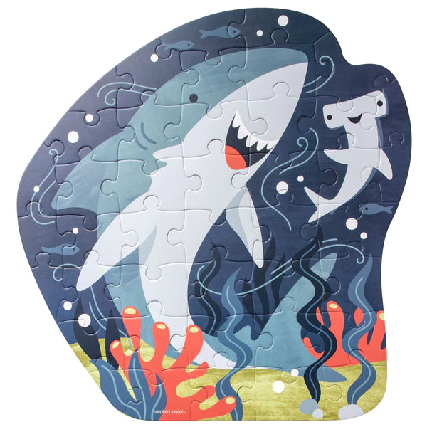 Stephen Joseph Gifts - Shaped Jigsaw Puzzle - Shark