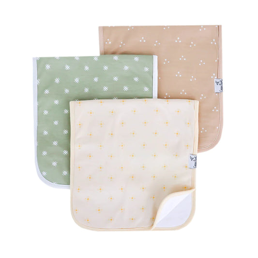 Copper Pearl - Burp Cloth (3-pack) - Santa Fe