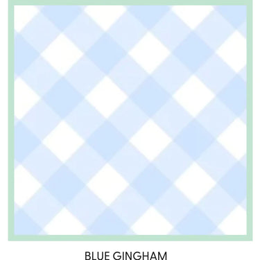Apple Of My Isla - The Nap Mat - Blue Gingham