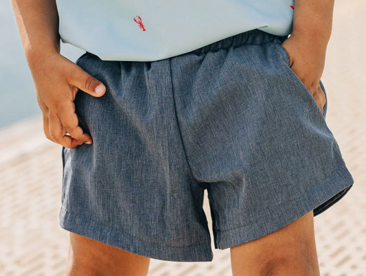 Sugar Bee Clothing - Boy Shorts Chambray