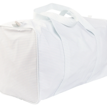 Apple Of My Isla - The Duffle - Blue Stripe