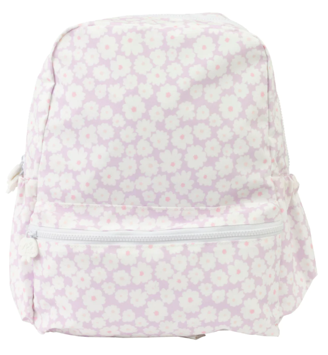 Apple of My Isla - Backpack - Small - Lavendar Daisies