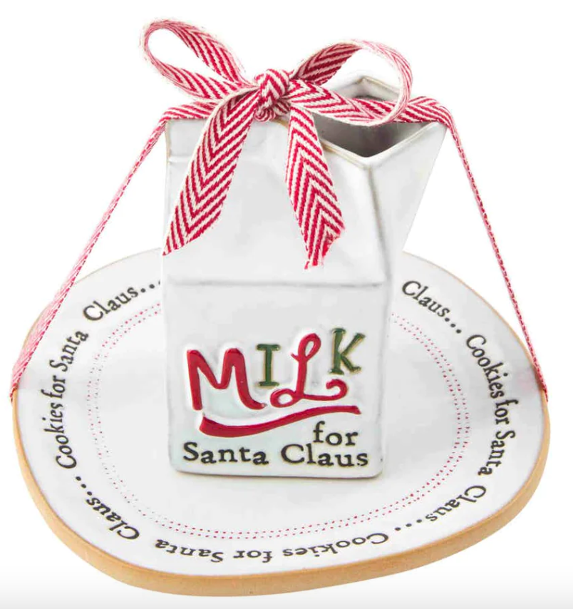 Mud Pie - Cookies For Santa Carton Set