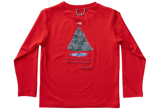 Prodoh - Long Sleeve Pro Performance Fishing Tee Watermelon - Christmas Shirt