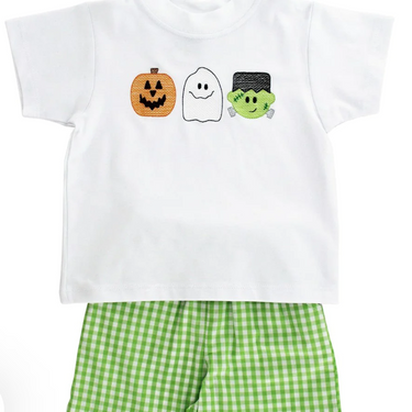 Bailey Boys - Trick or Treat Boys Short Set