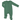 Angel Dear - 2 Way Zipper Footie - Deep Grass Green Bamboo