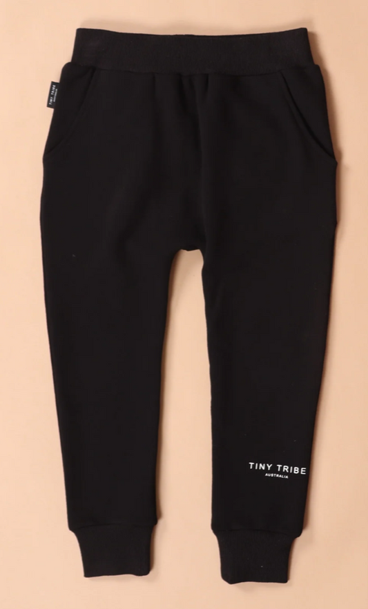 Tiny Tribes - Core Signature Sweatpant - Black