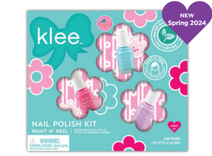 Klee Easter Mini Nail Polish Set - Fairy Showers