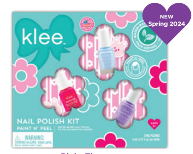 Klee Easter Mini Nail Polish Set - Pixie Flowers