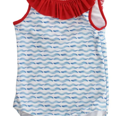 Bailey Boys Swimsuit - Waves