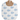 Angel Dear - Feeding Bib - Bubbly Whale Blue
