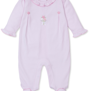Kissy Kissy - Footie with Embroidery - Pink