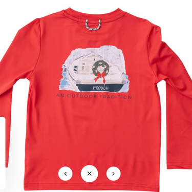 Prodoh - Pro Performance Long Sleeve Fishing Shirt - Christmas