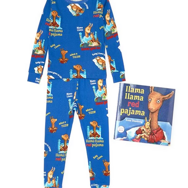 Books To Bed - Llama Llama Red Pajama  Book + Pajama set