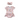 Babysprouts - Girls Short Sleeve Bodysuit Dress + Bow - Butterfly Garden
