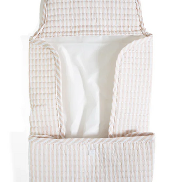 TRVL - Quilted Changing Mat - Pimlico Stripe Sand