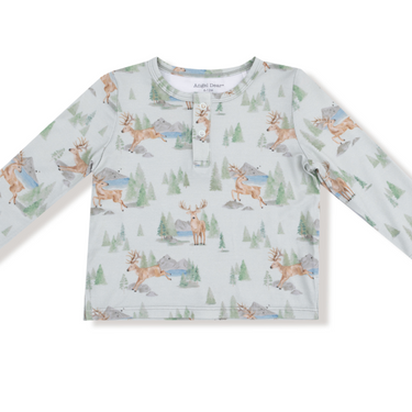Angel Dear - L/S Henley - Buck Dear