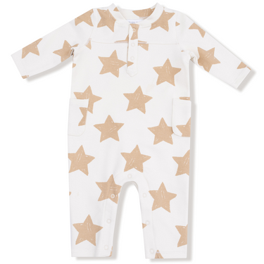 Angel Dear - Uni Romper - French Terry - Stars