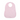 Baby Loren - Pink Bib with Pink Picot Trim