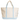 TRVL - Maxi Tote Coated Canvas - Petite Fleur Blue