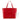 TRVL - Maxi Tote - Coated Canvas Large Red