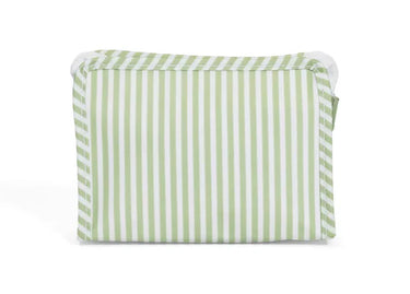 TRVL Design - Large Roadie Zip Pouch Pimlico Stripe Sage