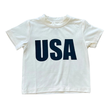 Baby Sprouts - Boy's Short Sleeve Tee - USA