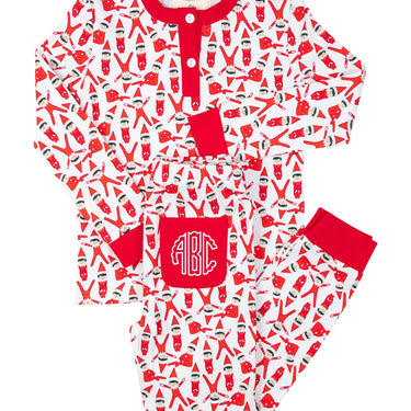Smockingbird - Shelf Elf Pajama Set