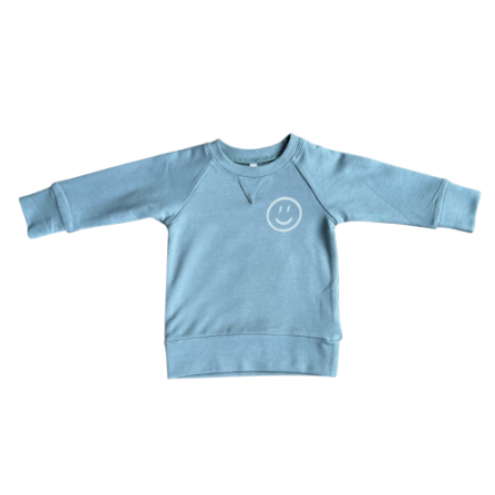 Baby Sprouts - Raglan Sweatshirt Smile