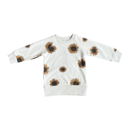 Baby Sprouts - Fleece Sweatshirt - Sunflower