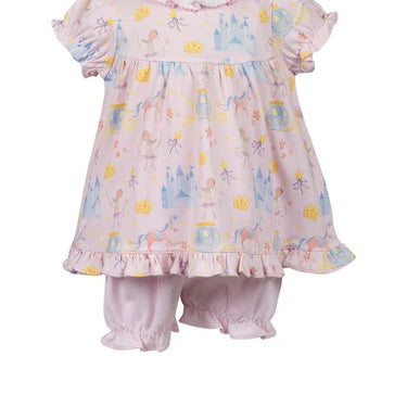 The Proper Peony - Magic Wan Short Sleeve Bloomer Set