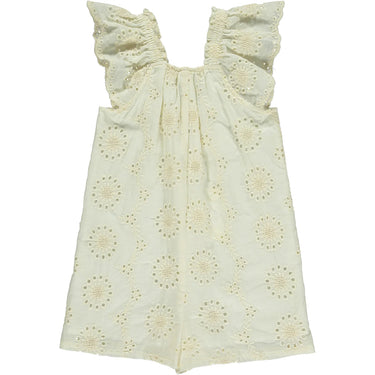 Vignette  - Madigan Romper - Ivory Eyelet