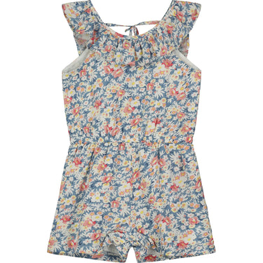 Vignette  - Kathy Romper -  Blue Floral