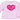 Mustard & Ketchup Kids - Long-Sleeve Pink Heart T-shirt